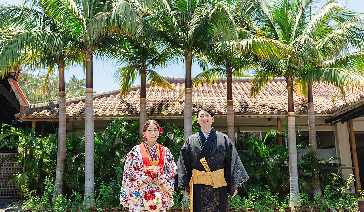 琉球彩花プラン01 琉装撮影